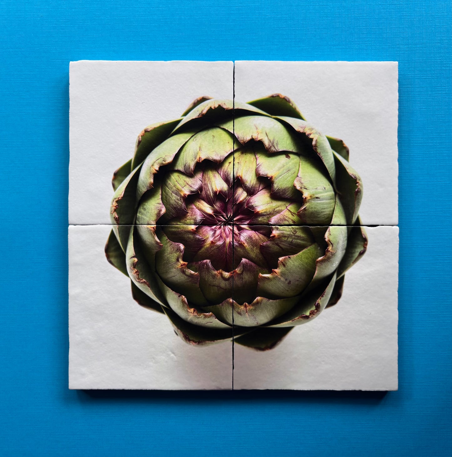 Artisjok Tegel Vierluik | Botanische Keukenkunst