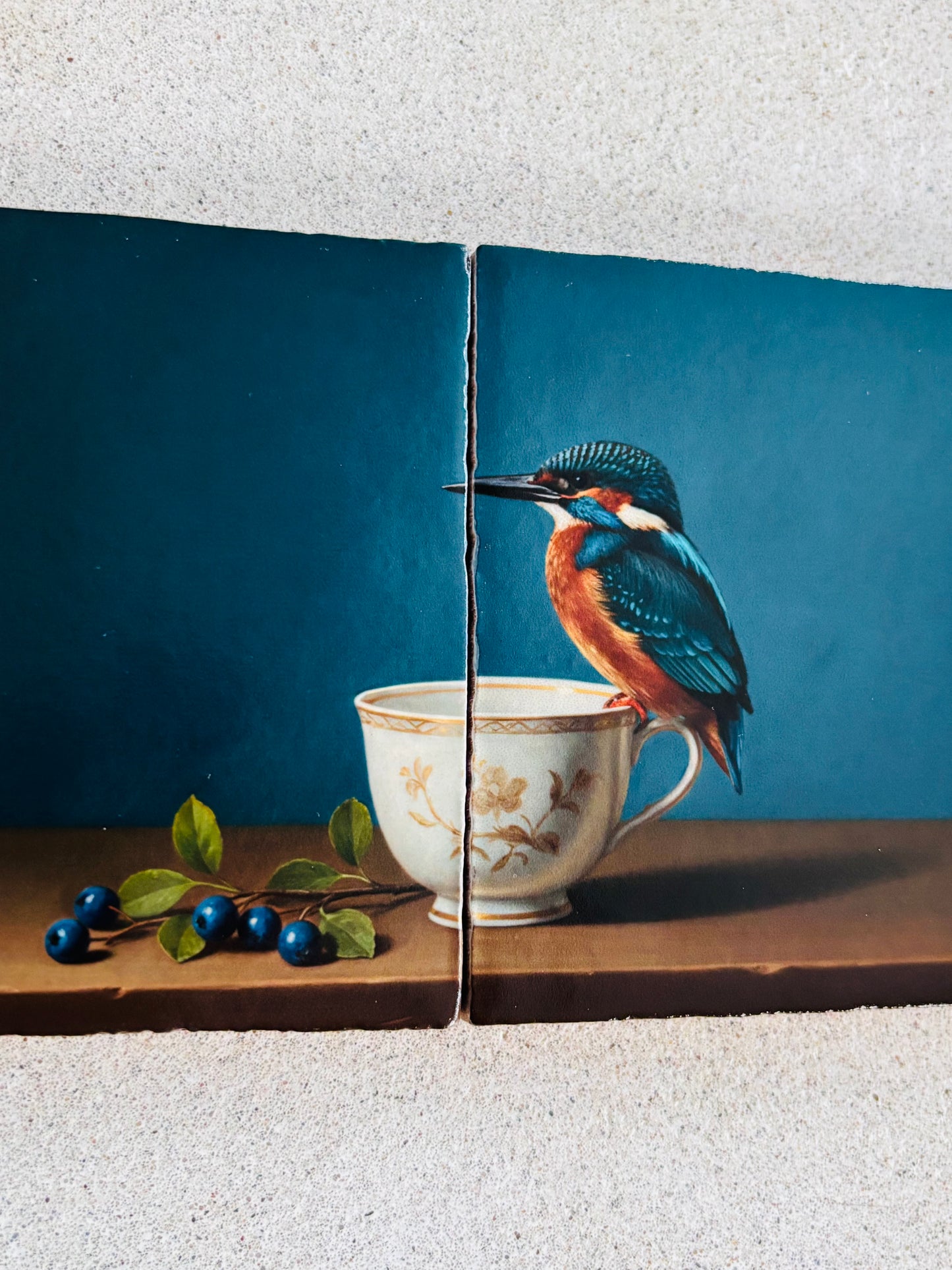 Tegeltjes Ijsvogel | Tile Kingfisher