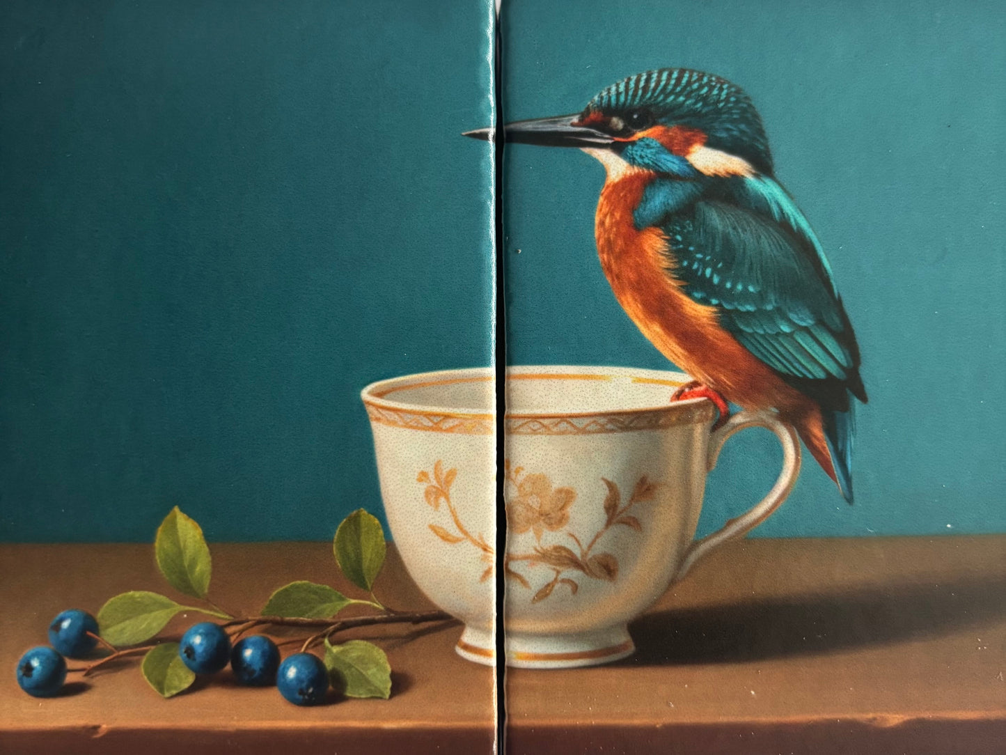 Tegeltjes Ijsvogel | Tile Kingfisher